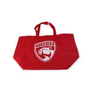 Florida Panthers Team Logo Beach Tote Bag